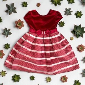 Jona Michelle Holiday Red Dress 2T